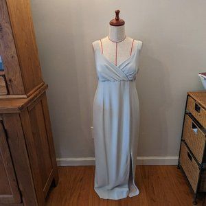 Ursula of Switzerland Size 12 Seafoam Green Formal Gown Dress Sleeveless Long